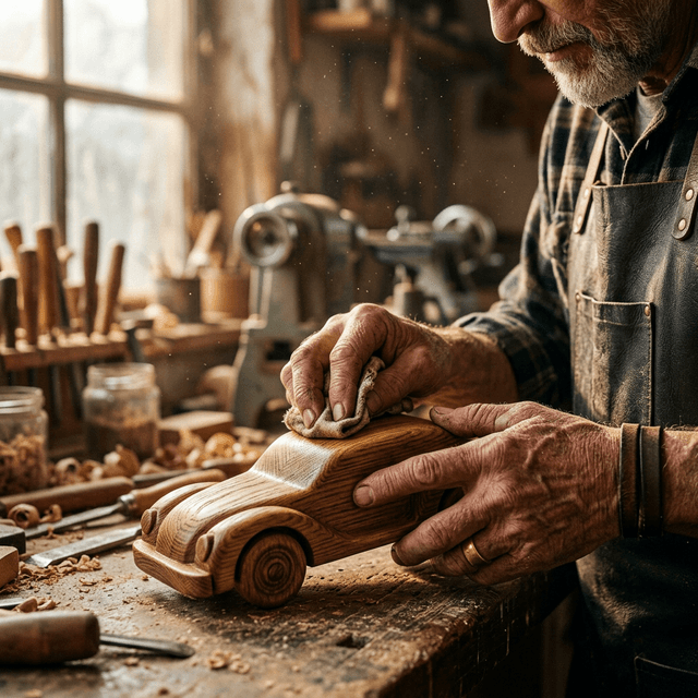 The Art of Wooden Toy Making